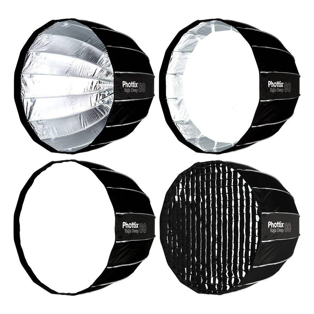 Phottix Raja Deep Quick-Folding Softbox (60cm / 80cm) - Image 3